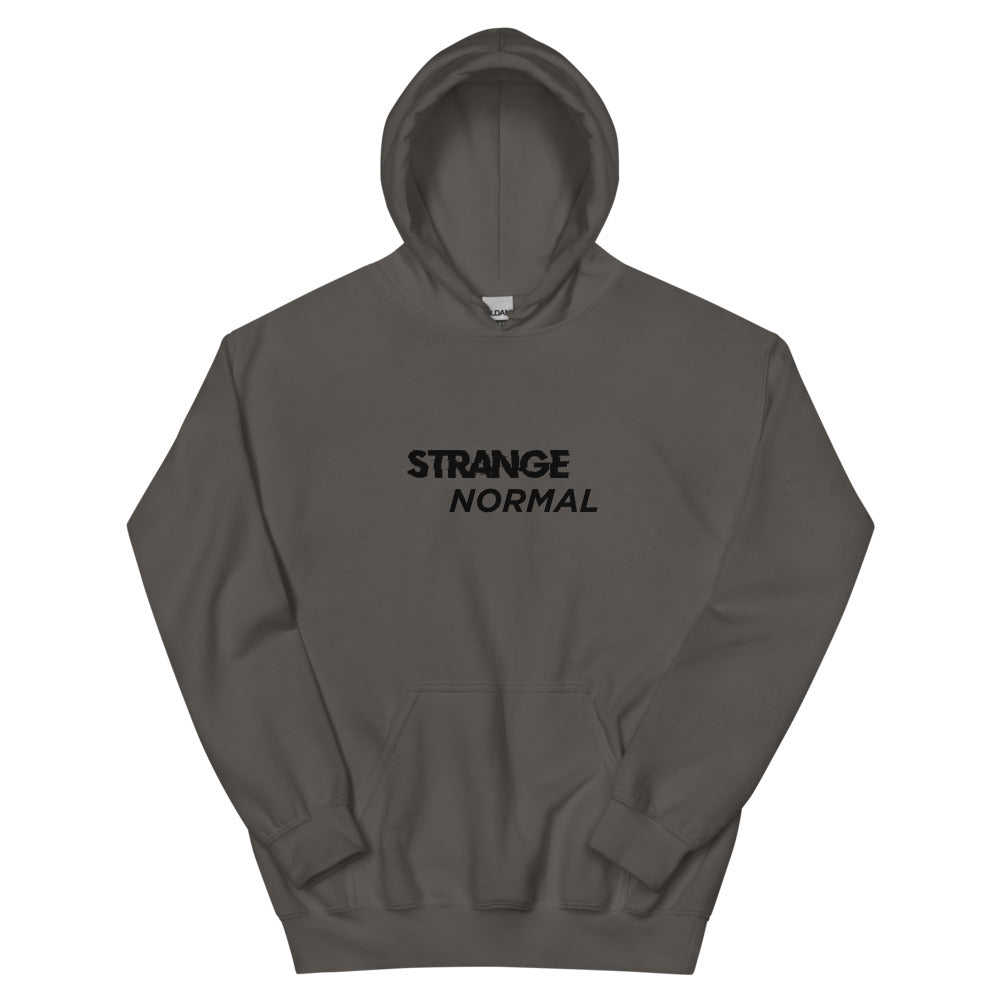 Logo White Men's Hoodie | colour: Charcoal