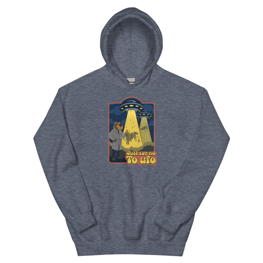 Alien Crime Women's Hoodie | colour: Heather Sport Dark Navy