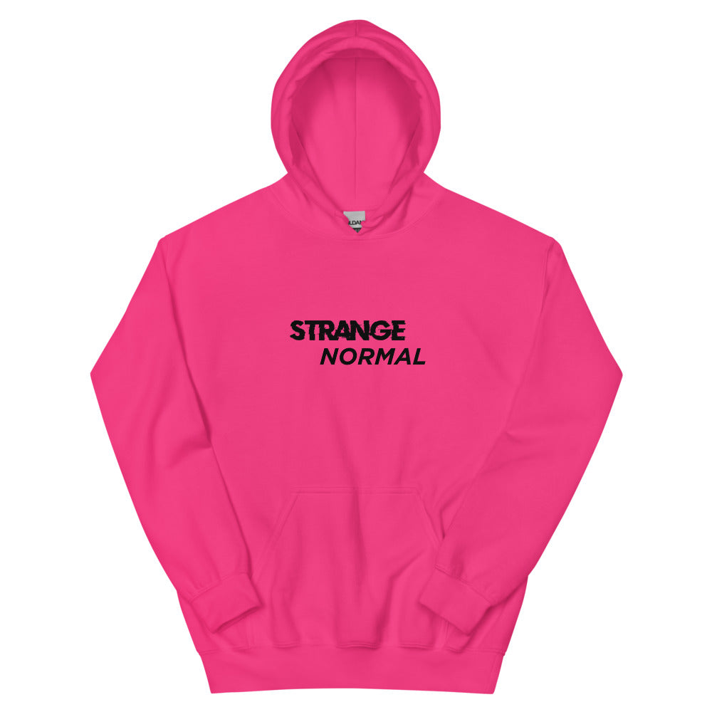 Logo White Women's Hoodie | colour: Heliconia