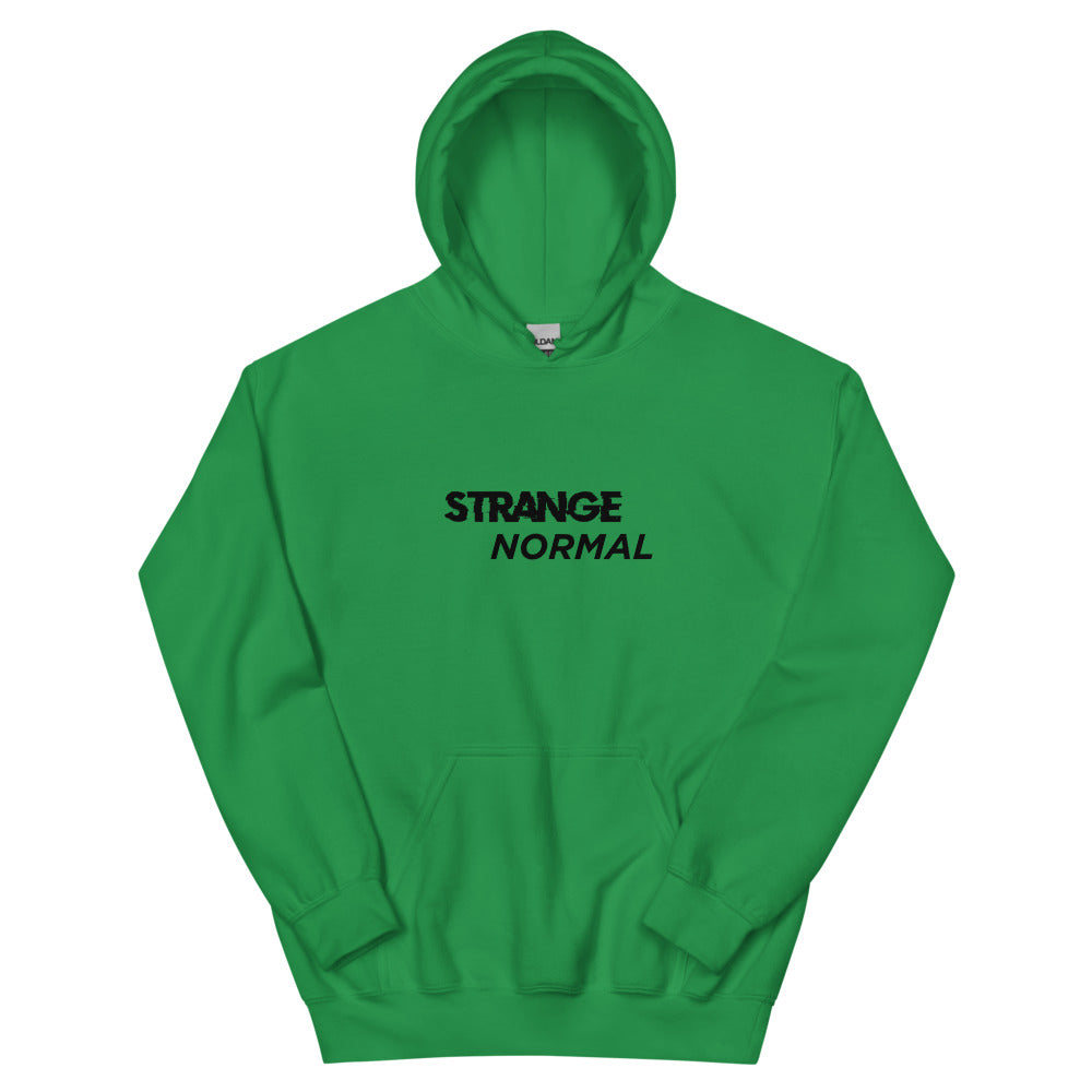 Logo White Women's Hoodie | colour: Irish Green