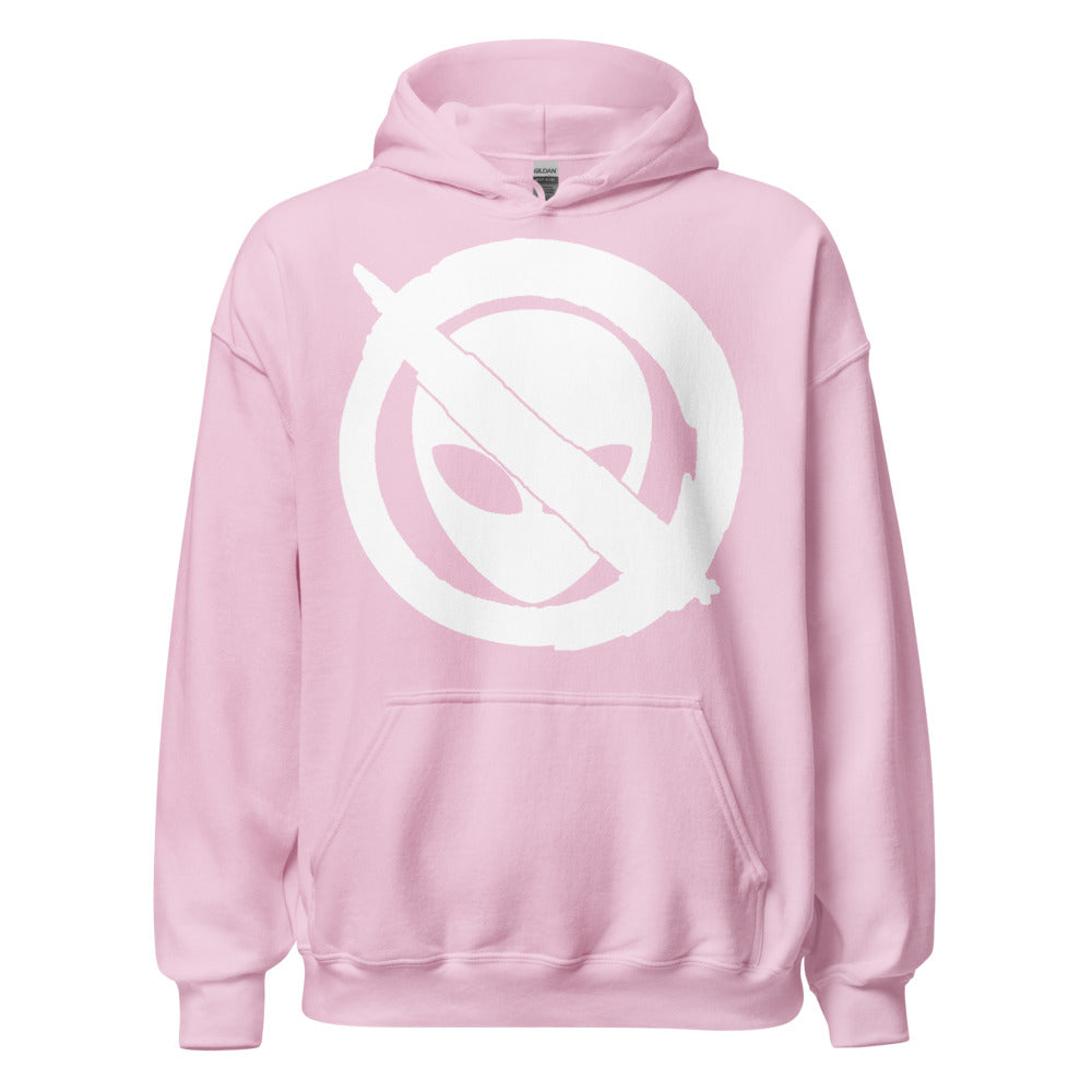 Logo White Women's Hoodie