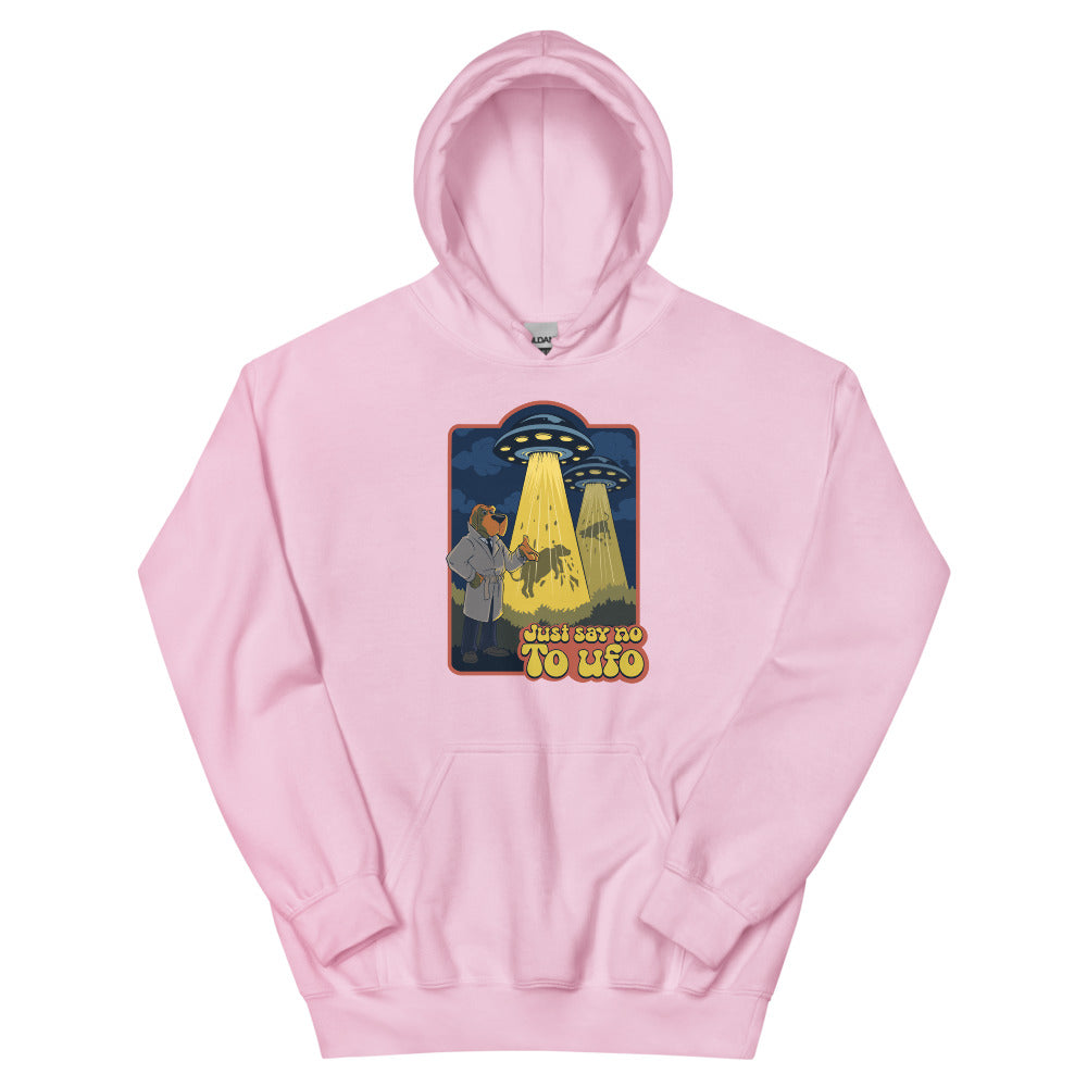 Alien Crime Women's Hoodie | colour: Light Pink