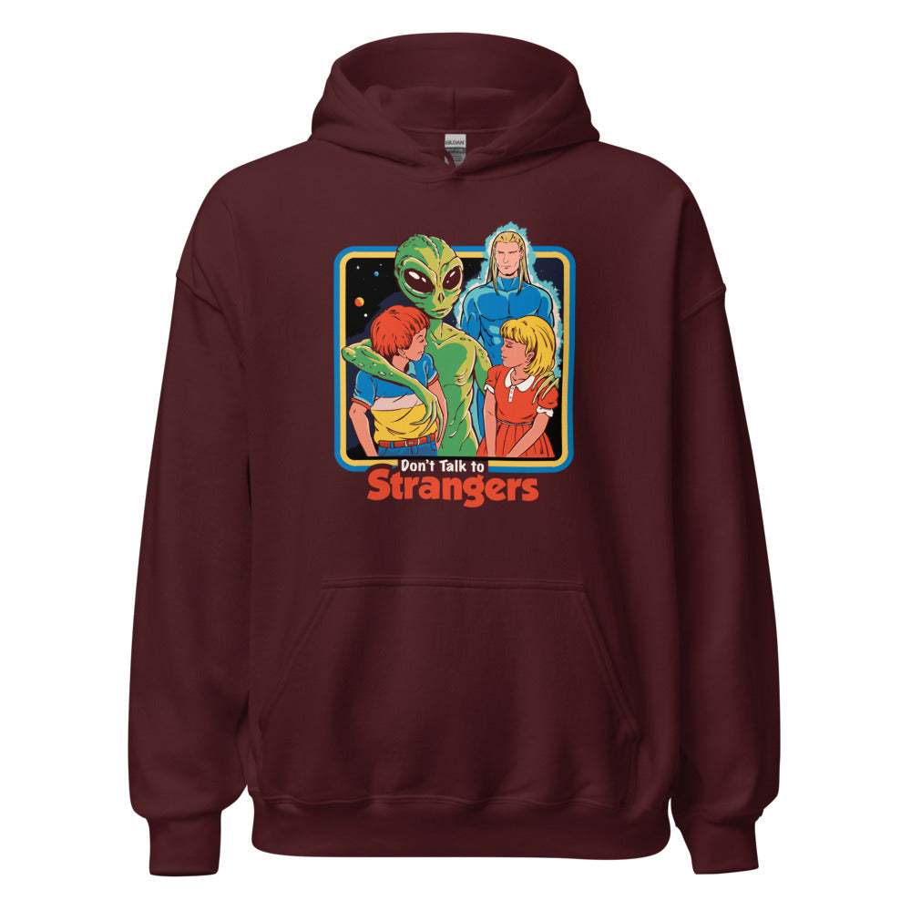 Dont Talk To Strangers Men's Hoodie