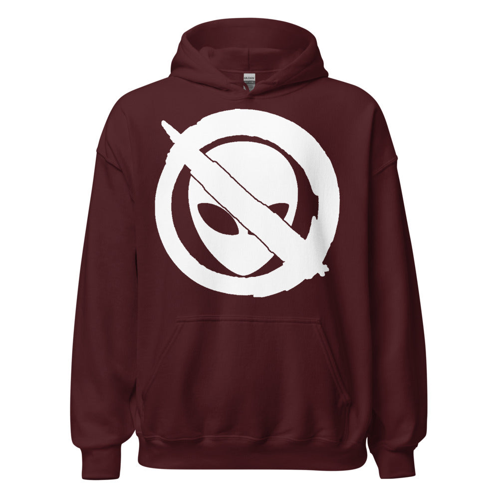 Logo White Men's Hoodie