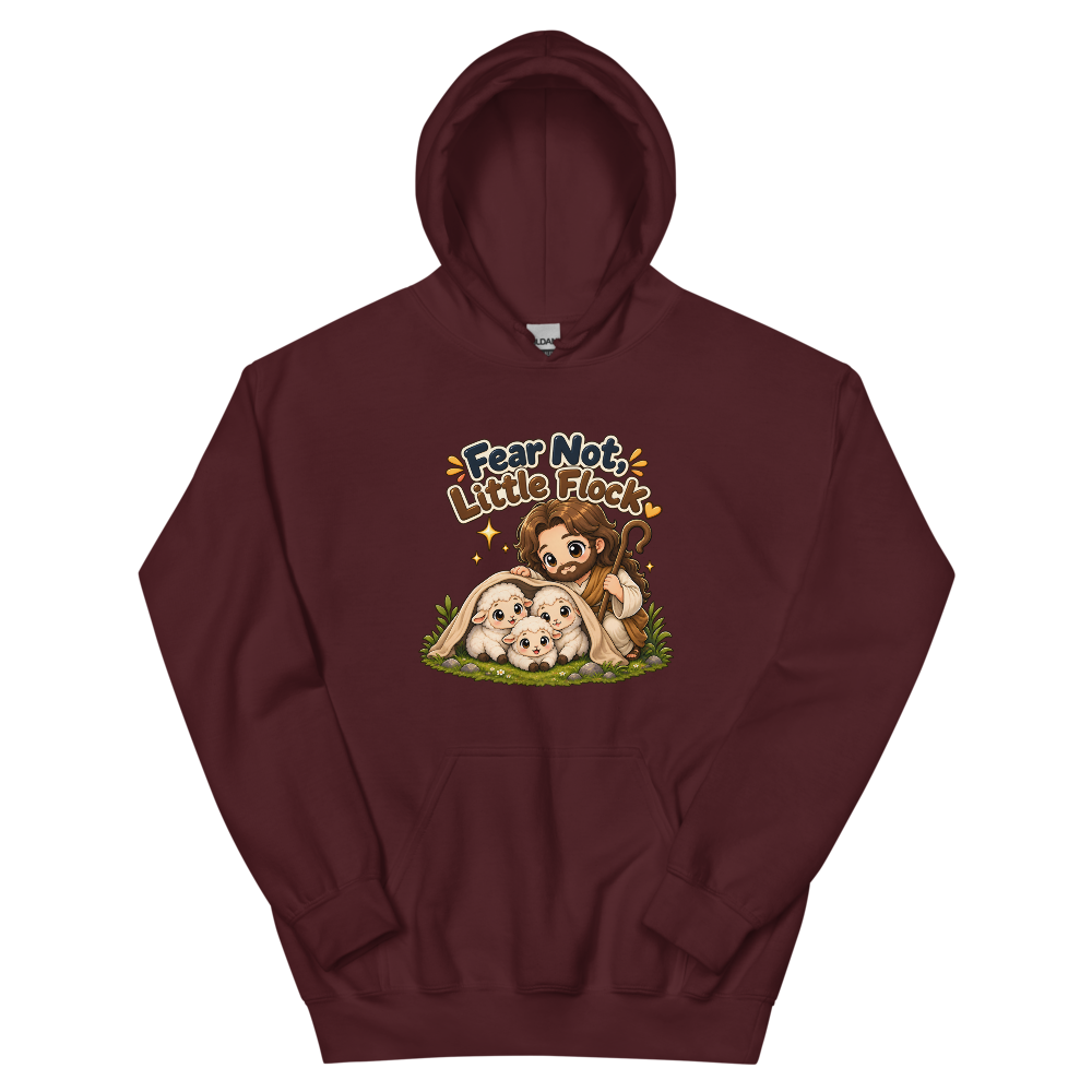 Fear Not Little Flock T-Shirt | gc: Hoodie/Maroon