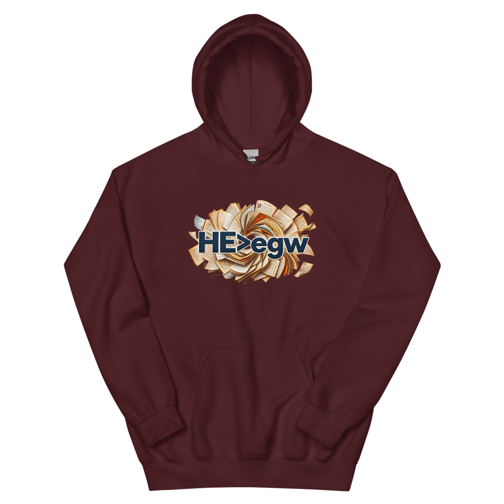 HE Is Greater Hoodie | colour: Maroon