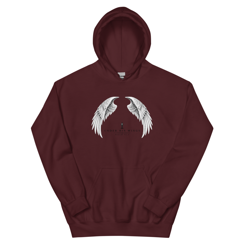 Under His Wings T-Shirt | gc: Hoodie/Maroon