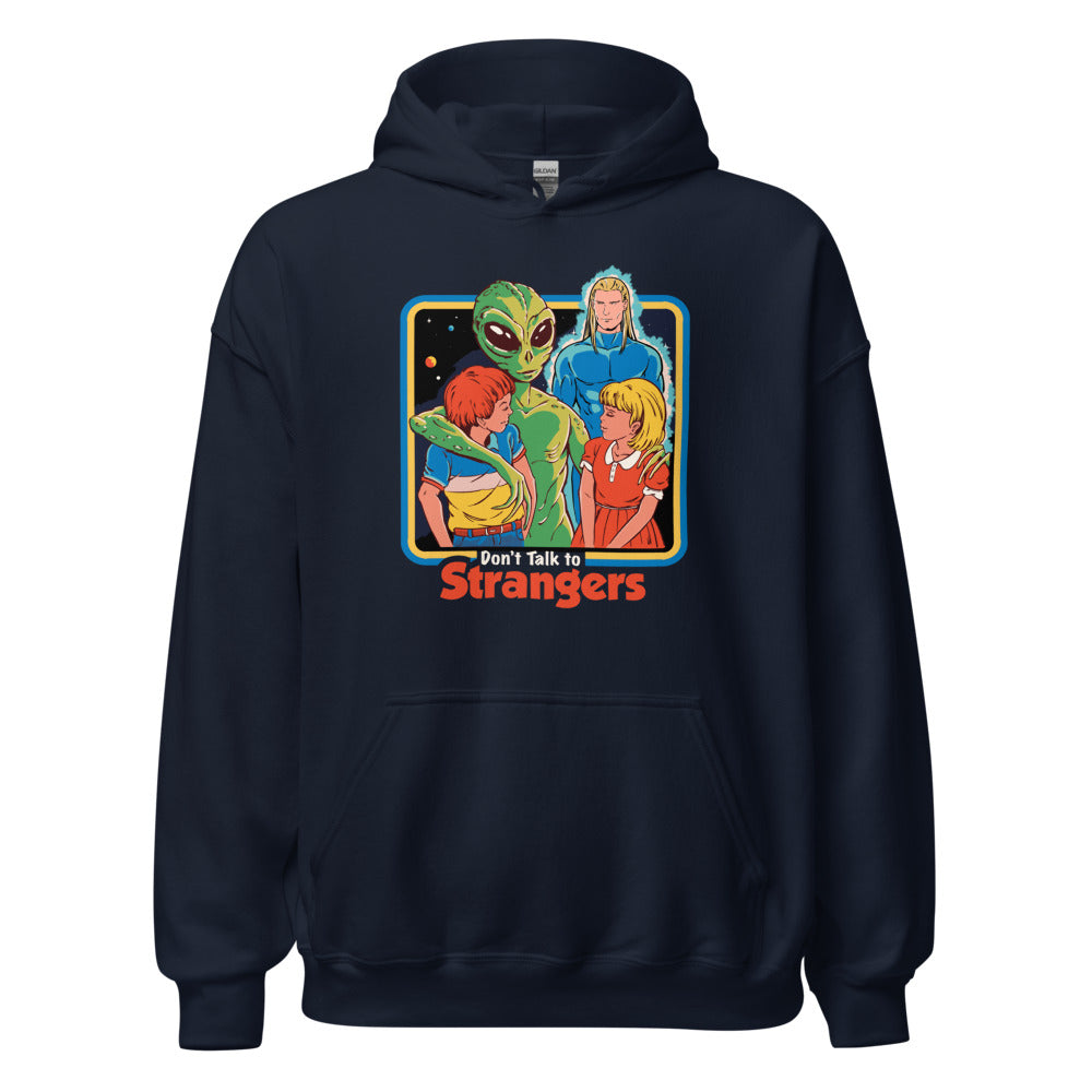 Dont Talk To Strangers Men's Hoodie
