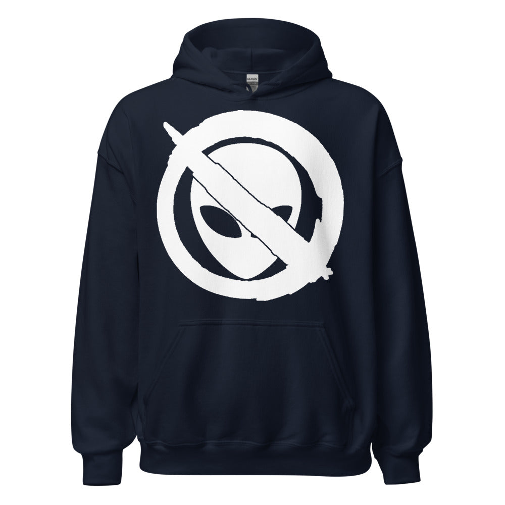 Logo White Men's Hoodie