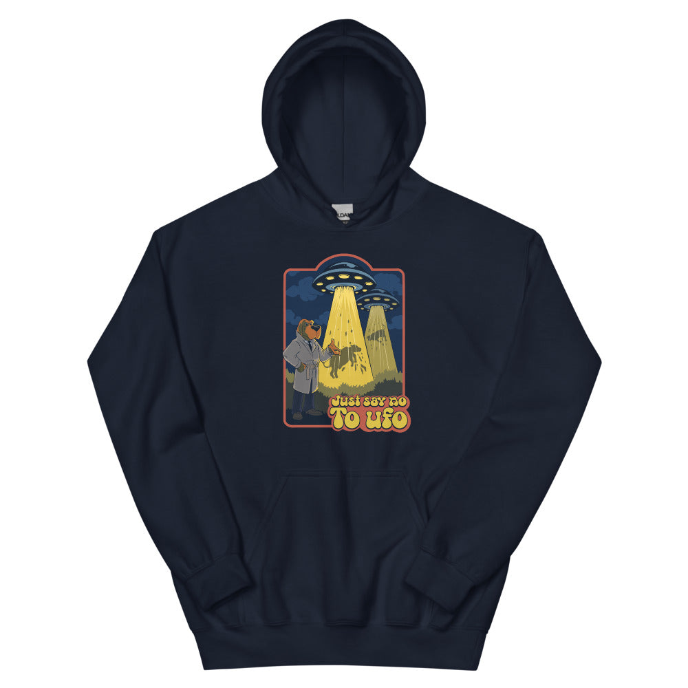 Alien Crime Men's Hoodie | colour: Navy