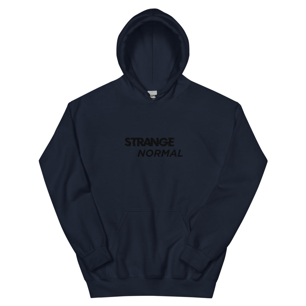 Logo White Men's Hoodie | colour: Navy