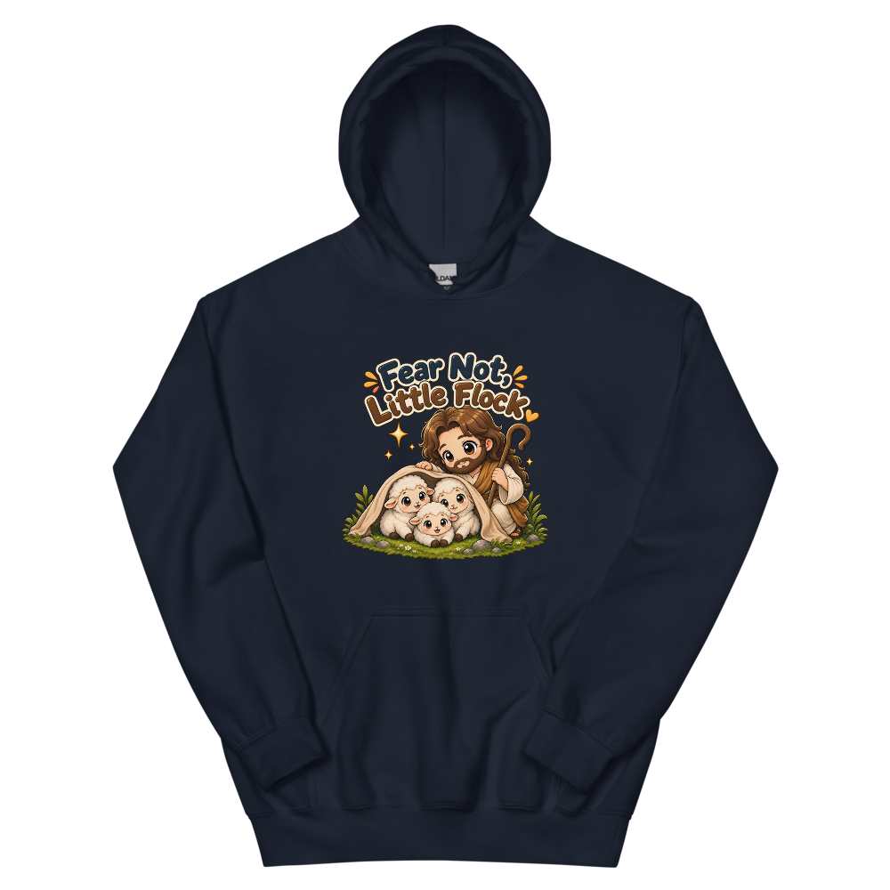 Fear Not Little Flock T-Shirt | gc: Hoodie/Navy
