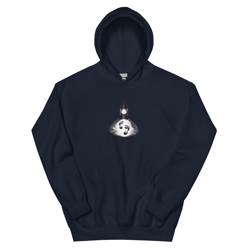 Thy Word Is A Lamp Lantern T-Shirt | gc: Hoodie/Navy