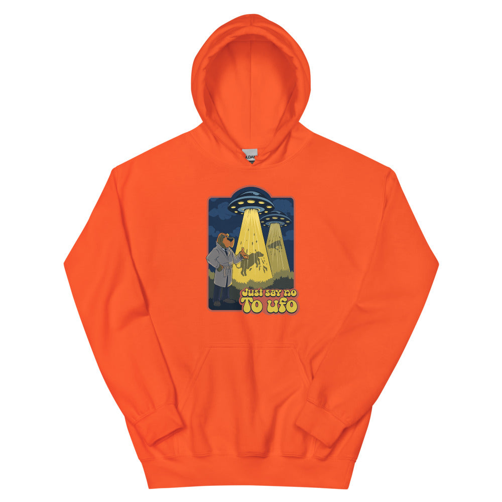 Alien Crime Men's Hoodie | colour: Orange