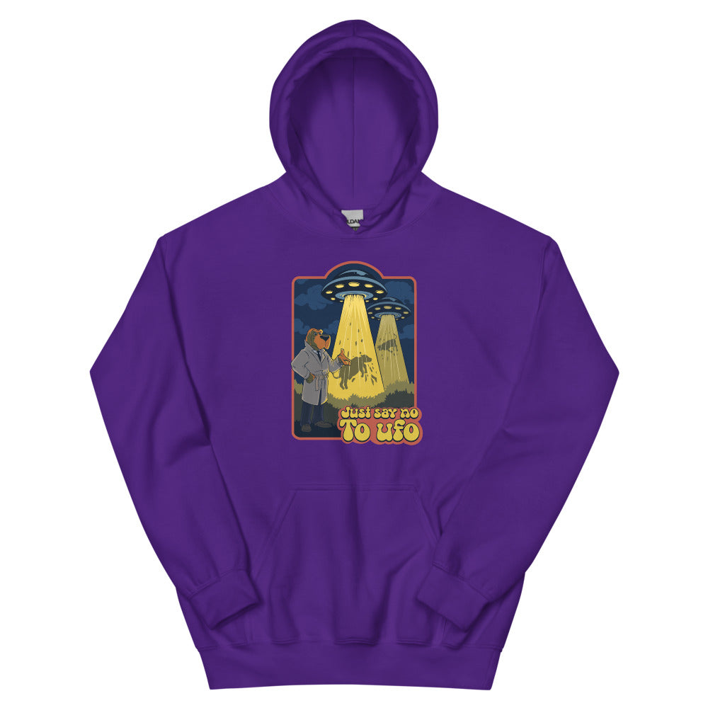 Alien Crime Women's Hoodie | colour: Purple
