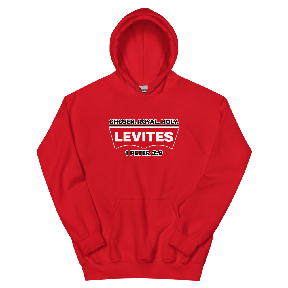 Chosen Royal Holy Levites T-Shirt | gc: Hoodie/Red