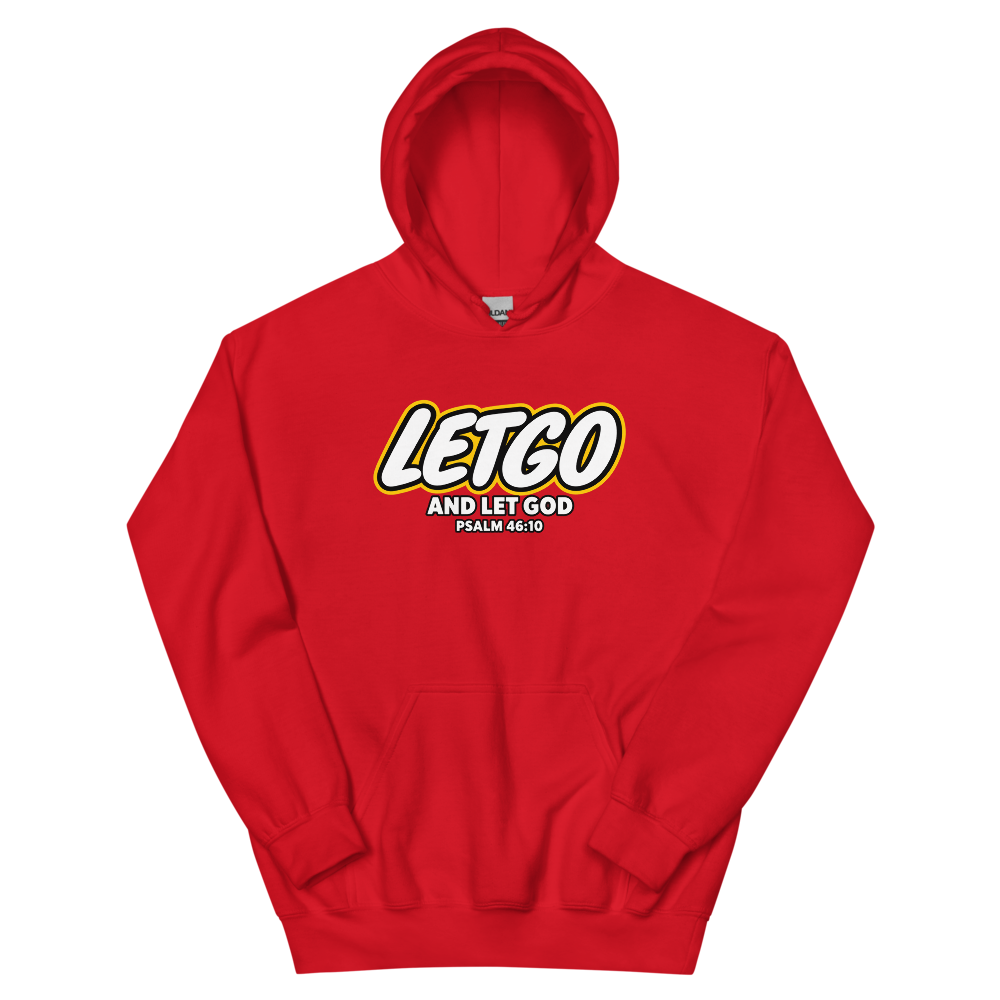 Letgo And Let God Brick Logo T-Shirt | gc: Hoodie/Red