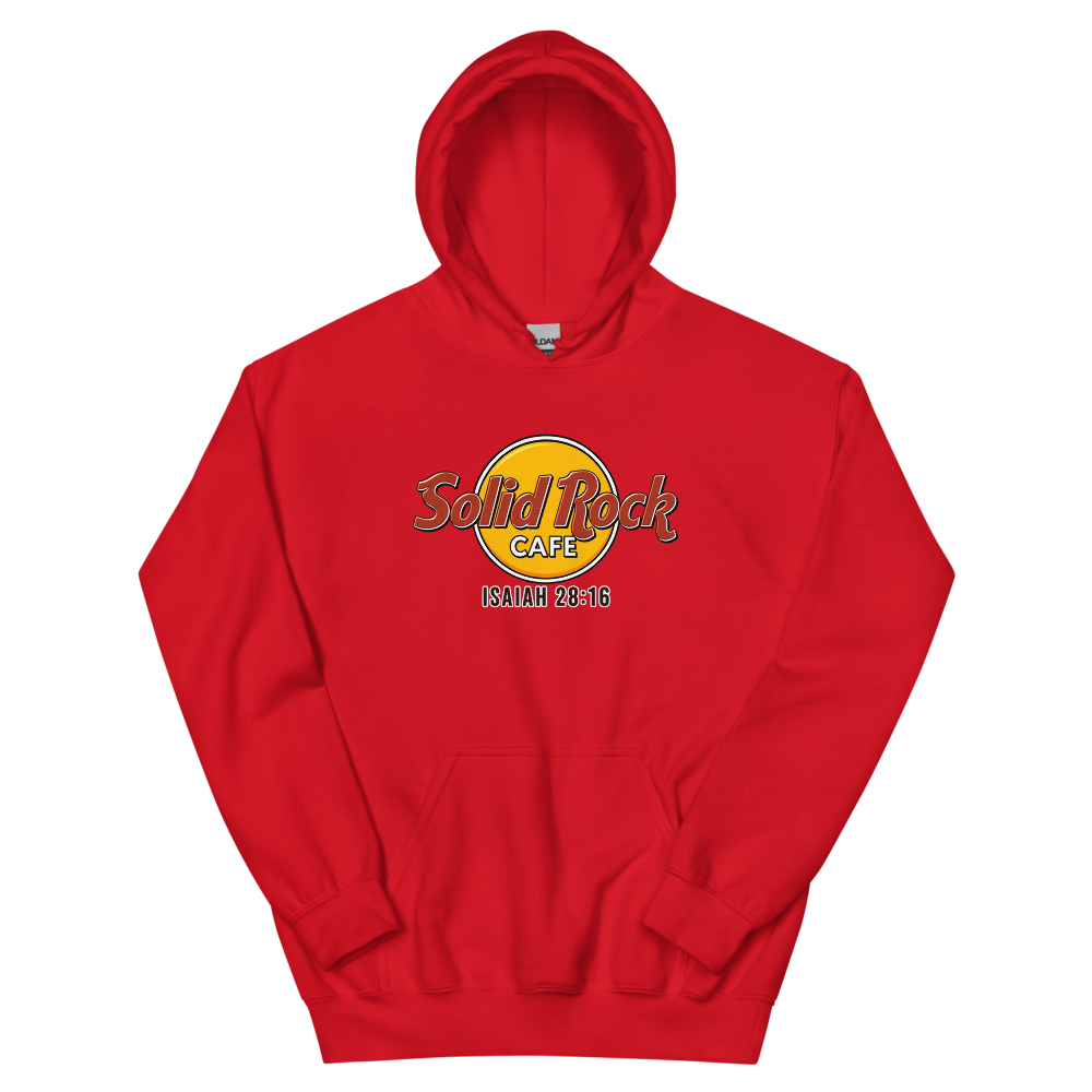 Solid Rock Cafe T-Shirt | gc: Hoodie/Red
