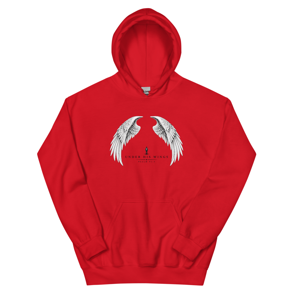 Under His Wings T-Shirt | gc: Hoodie/Red
