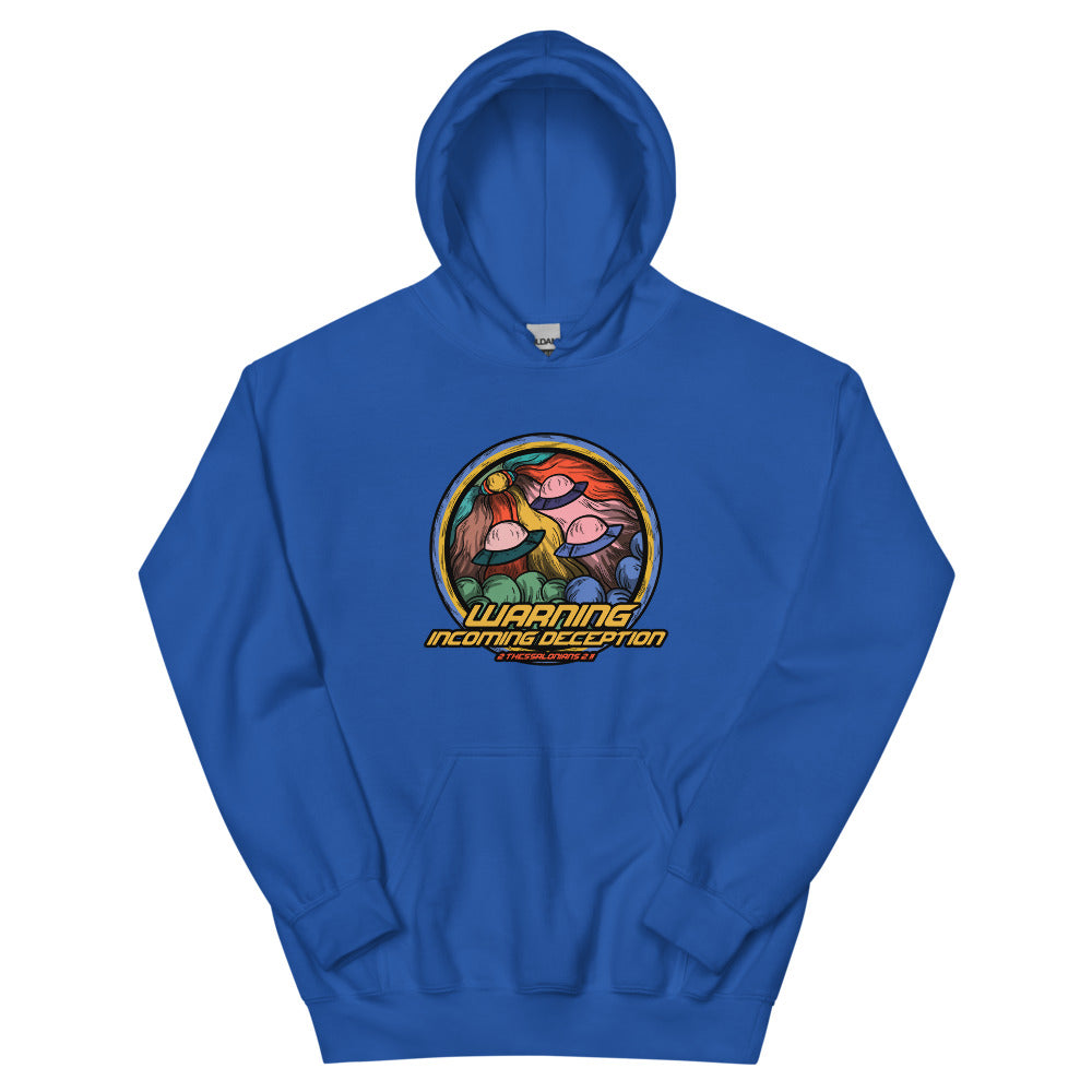 Incoming Deception Women's Hoodie | colour: Royal