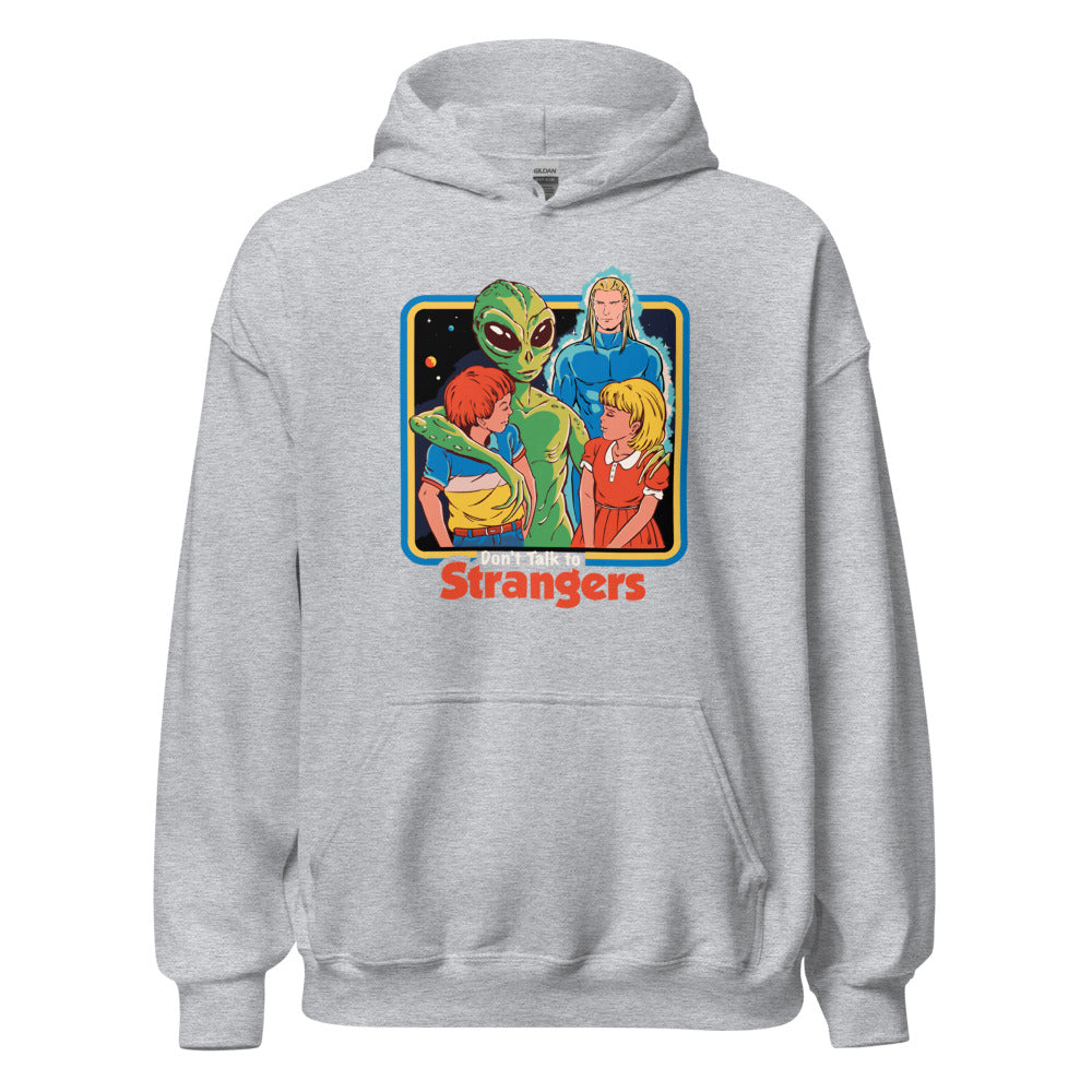 Dont Talk To Strangers Men's Hoodie