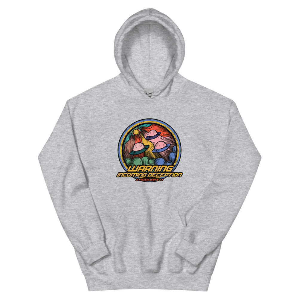 Incoming Deception Men's Hoodie | colour: Sport Grey