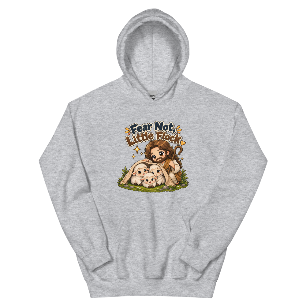 Fear Not Little Flock T-Shirt | gc: Hoodie/Sport Grey