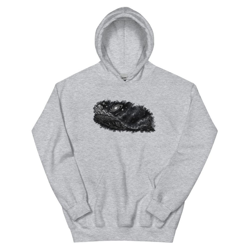 He Left The 99 For Me Cosmic T-Shirt | gc: Hoodie/Sport Grey