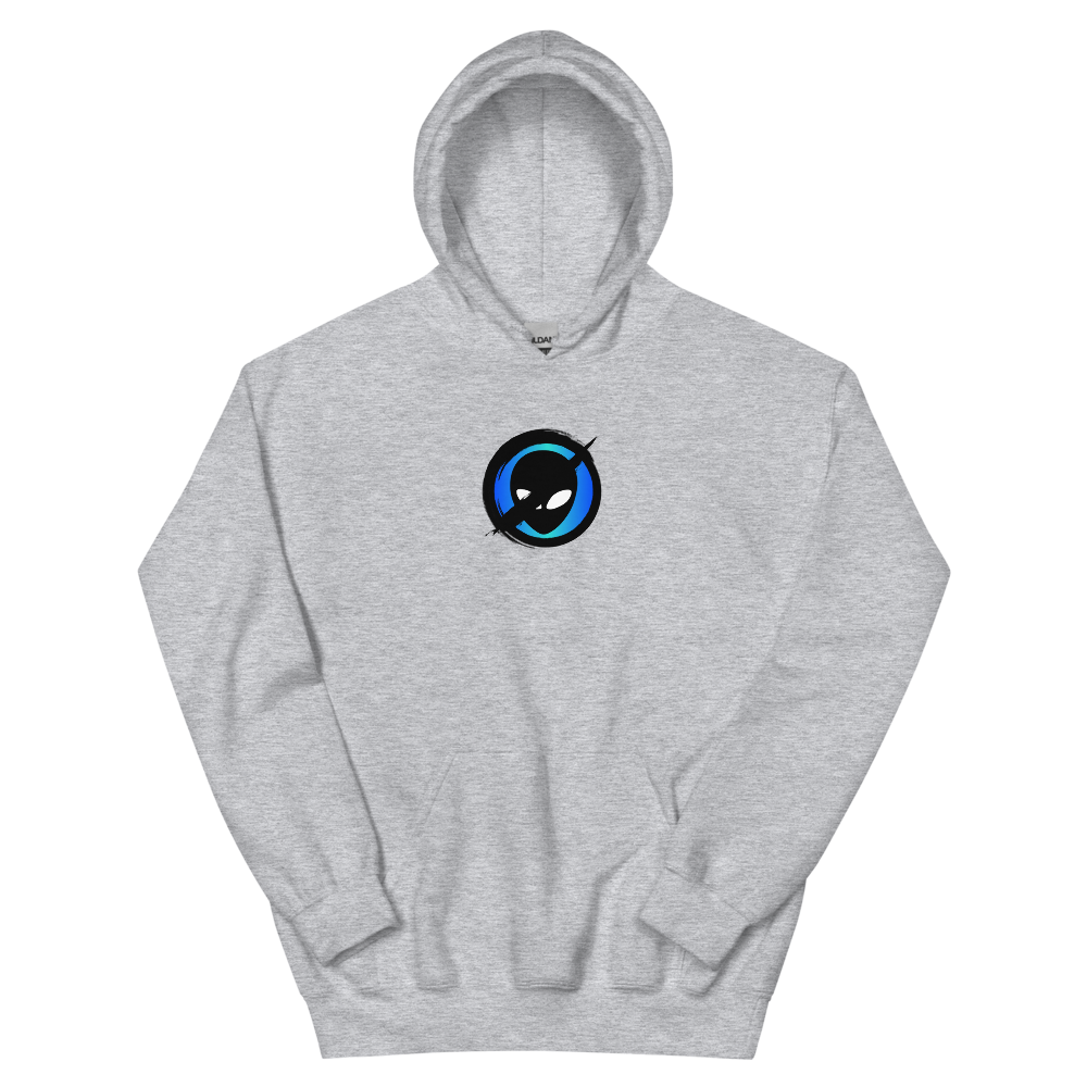 Icon Black in Blue 2x Unisex Baseball T-Shirt | gc: Hoodie/Sport Grey