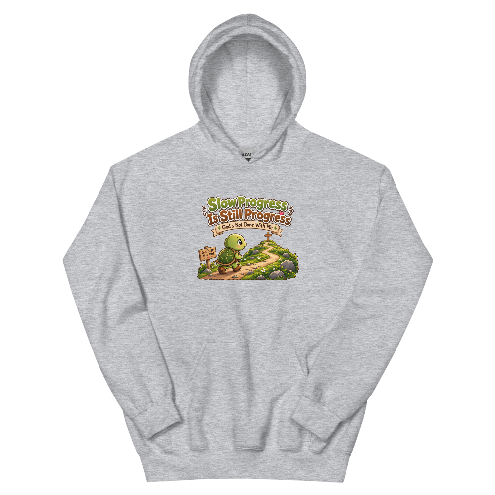 Slow Progress Is Still Progress T-Shirt | gc: Hoodie/Sport Grey