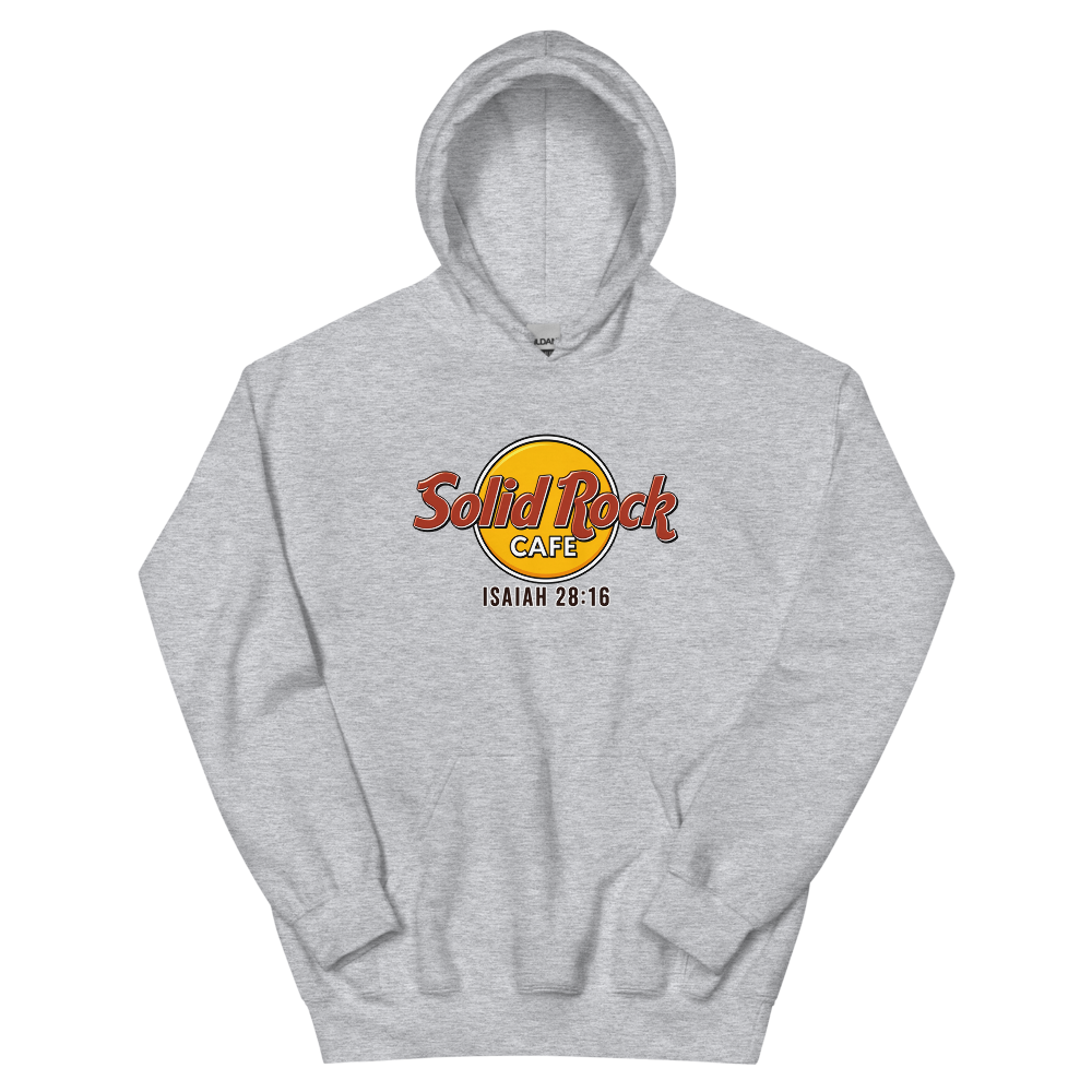 Solid Rock Cafe T-Shirt | gc: Hoodie/Sport Grey