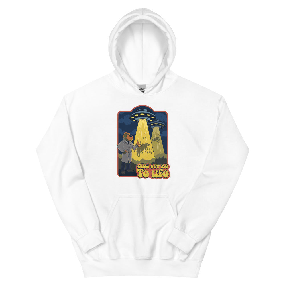 Alien Crime Women's Hoodie | colour: White