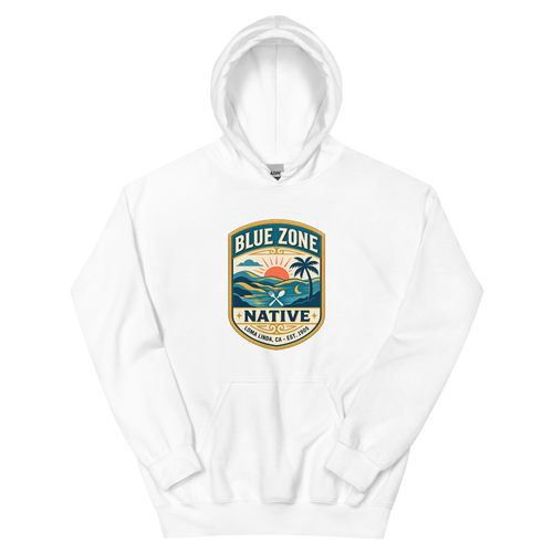 Blue Zone Native Loma Linda Hoodie | colour: White