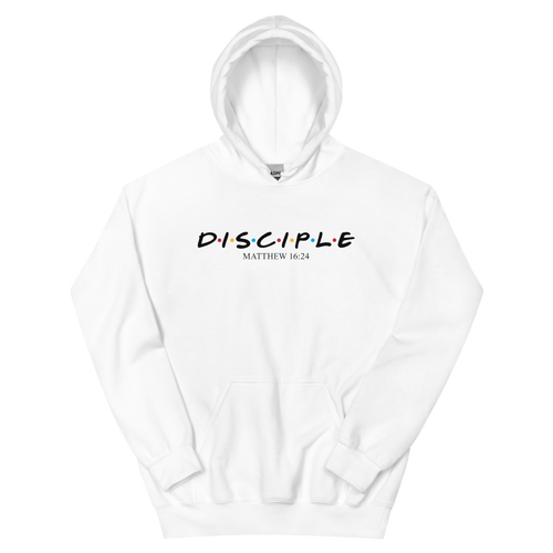 Disciple Sitcom Logo Hoodie | colour: White