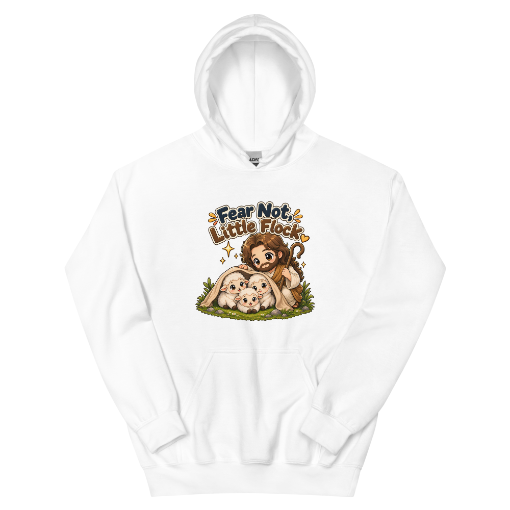 Fear Not Little Flock T-Shirt | gc: Hoodie/White
