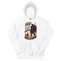 God Is Bigger Than My Giants Anime Hoodie | colour: White