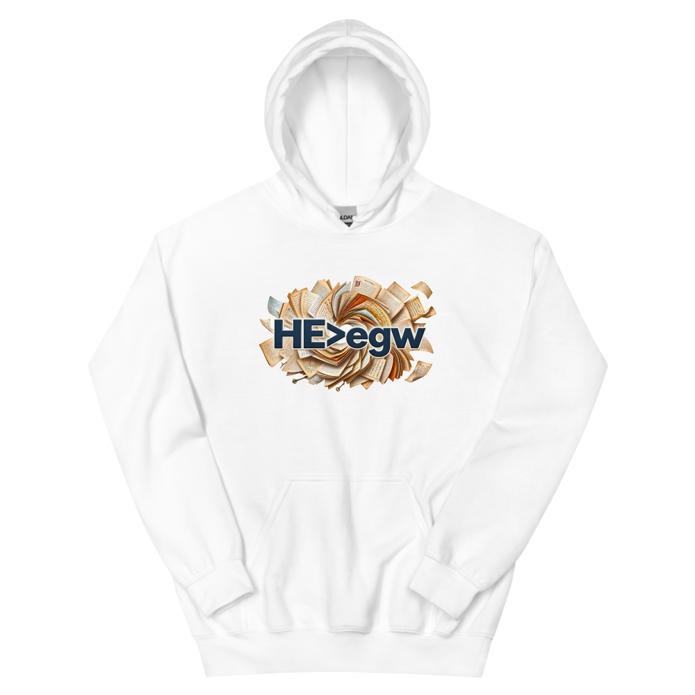 HE Is Greater Hoodie | colour: White
