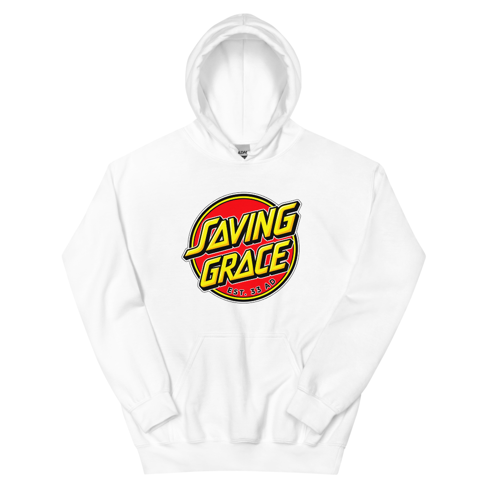Saving Grace Est. 33 AD Hoodie | colour: White