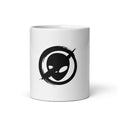 Icon in Black White 2x Contrast Coffee Mug | colour: front